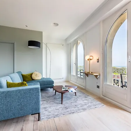 Balea Keyweek Seafront Duplex With Balcony Garage In Appartamento Biarritz